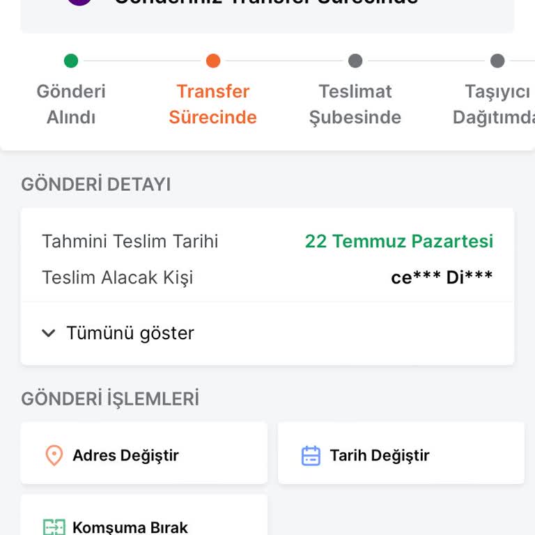 Trendyol Express Kargomu Teslim Etmiyor
