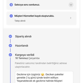 Ebebek Satıcı İade Aldı Ama Param İade Olmadı