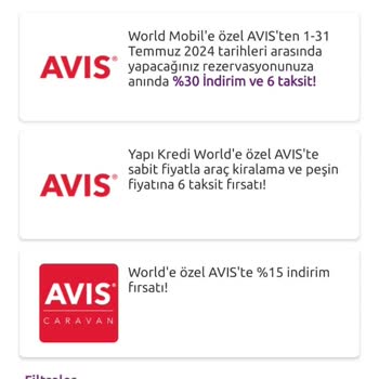 Avis Ve Yapı Kredi Bankanın Bilgisizliği Beni Mağdur Etti