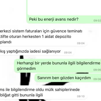 Semt Bahçekent Emlak Konut Semt Bahçekent 1. Etap Yönetimin Para İade Etmemesi