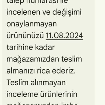 Skechers Marka Ayıplı Ürünü Kabul Etmedi!