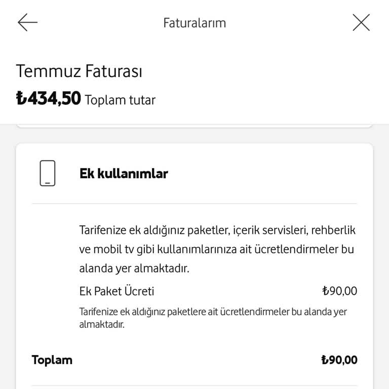 Vodafone Fazladan Tarife Ekliyor
