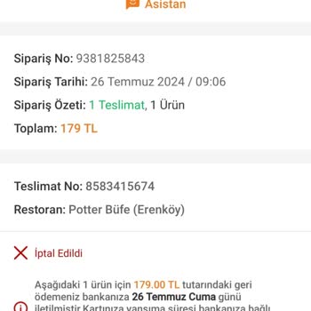 Trendyol Yemek Ticari Ahlak Sınırlarını Zorlayan Bir Büfe