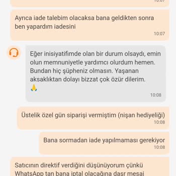 PttAVM PTT Ürünümü Geri Gönderdi