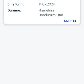 Turkcell Superbox Dondurmama Rağmen Gelen Fatura