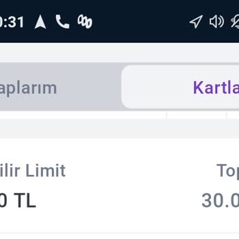 Hadi - TOMBANK Kredi Kartı Limit Bildirim Hatası Ve Çözüm Beklentisi