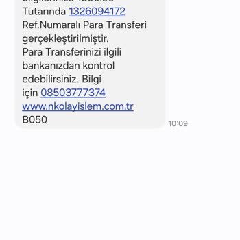 Nkolay Şok Marketten Para Gönderdim Fakat Hesaba Düşmedi