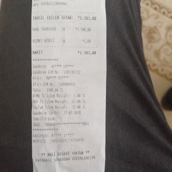 Nkolay Şok Marketten Para Gönderdim Fakat Hesaba Düşmedi