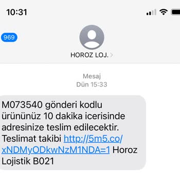 Horoz Lojistik Zaruretten Aldığım Klimamı Ambarında Bekletecek!