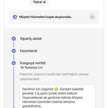 Hepsiburada'dan İade Talebi Ediyorum