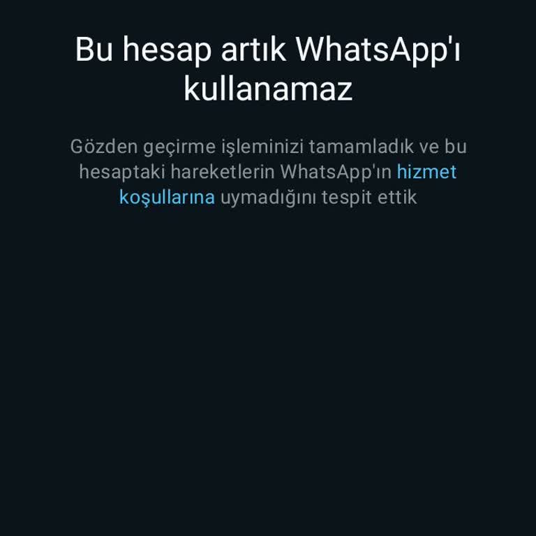 WhatsApp Haksız Spam Problemi