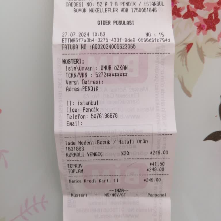 BİM Bir İade Ne Kadar Zor Olabilir?
