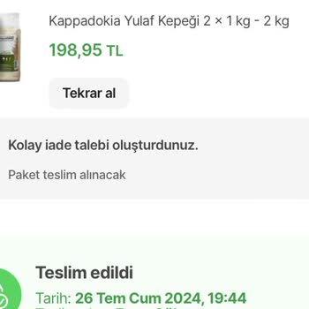 Kappadokia Böcekli Yulaf Kepeği