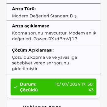 Kablo Net Sürekli İnternet Kopmaları Ve Çözülmeyen Sorunlar
