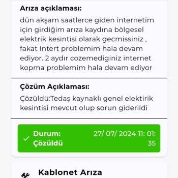 Kablo Net Sürekli İnternet Kopmaları Ve Çözülmeyen Sorunlar