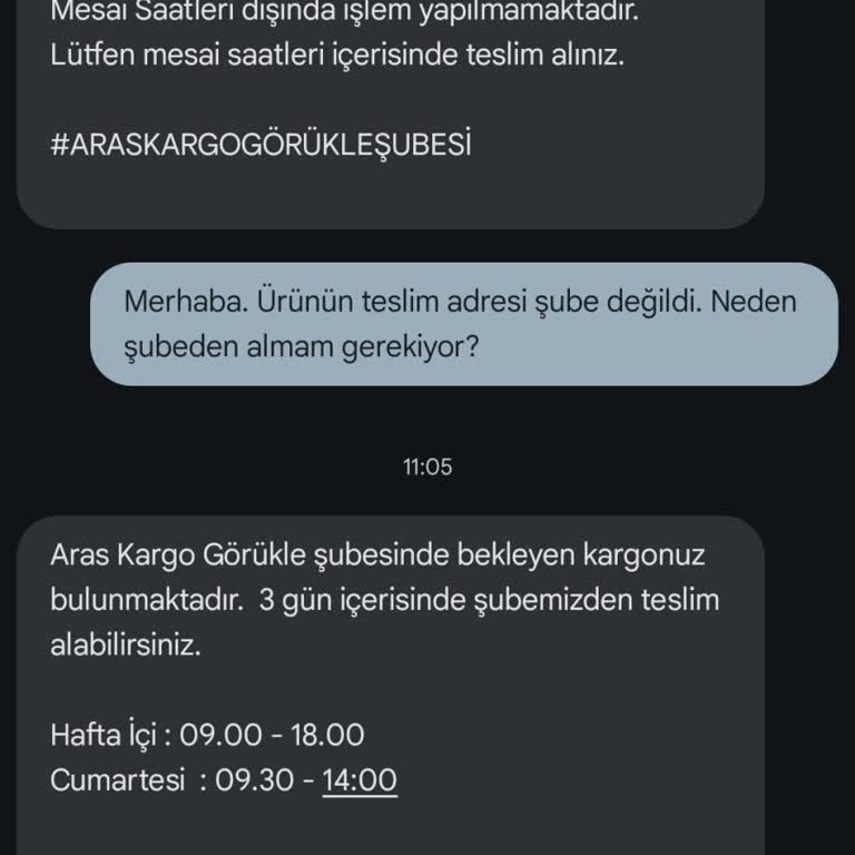 Aras Kargo Teslimat Sorunu Çözülemiyor