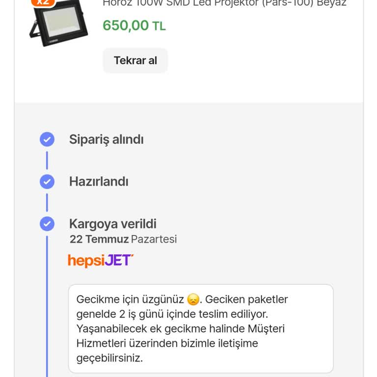 Hepsijet Büyükçekmece Dağıtım Merkezi