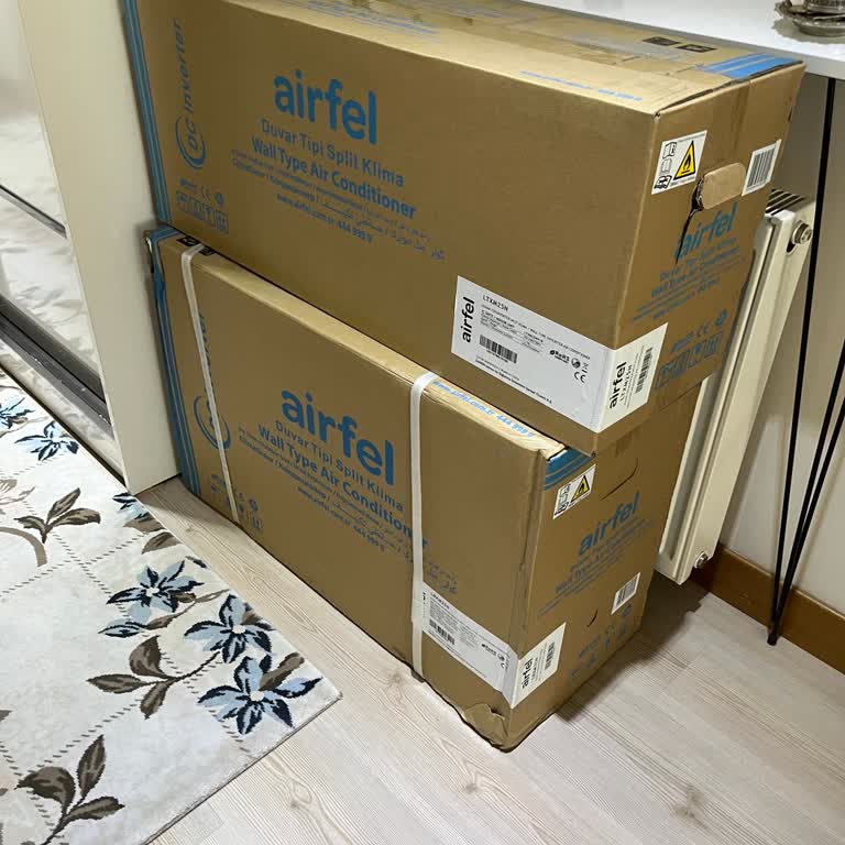 Airfel Klima Montajı Yapılmadı.