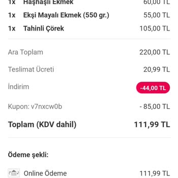 Yemeksepeti Başkasının Fişlerini Göndertiyor Fatura Vermiyor