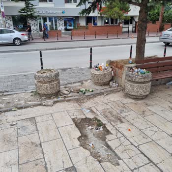 Nalçacı İş Bankası Bakımsızlık Ve Çevre Kirliliği