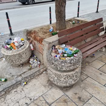 Nalçacı İş Bankası Bakımsızlık Ve Çevre Kirliliği