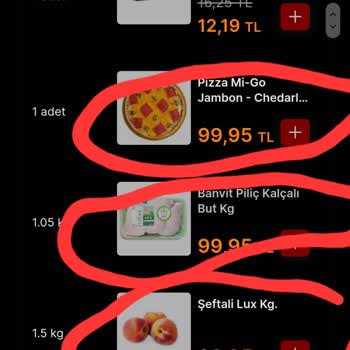Migros Sanal Market Eksik Ürün Teslimatı