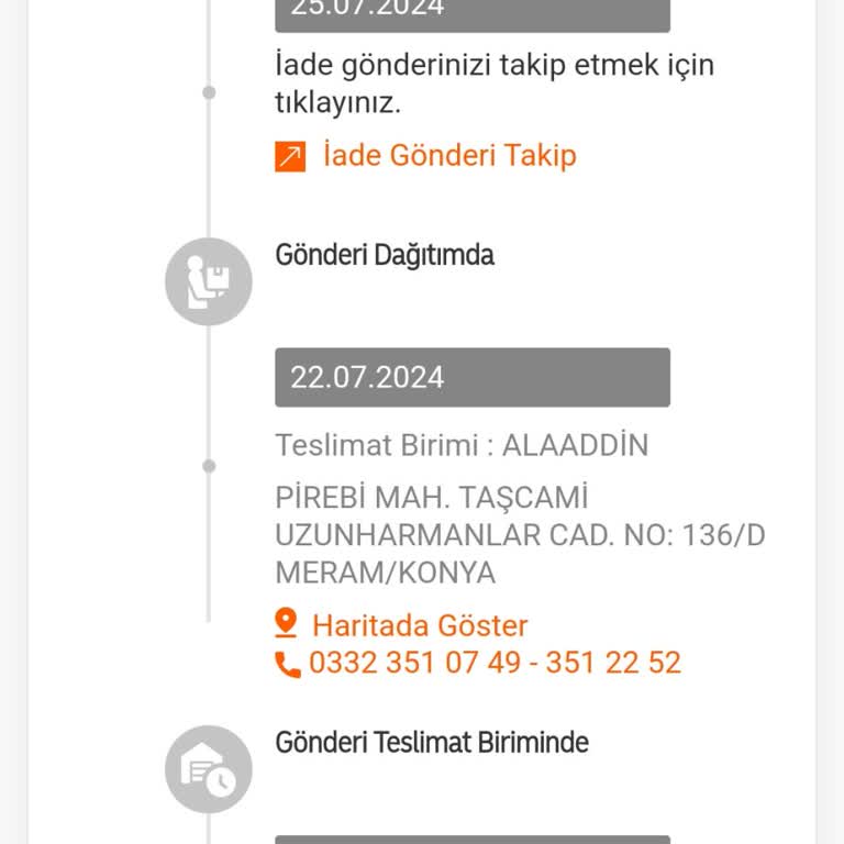 MNG Kargo Konya Şubesi Sorunu