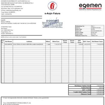 Electrolux Bulaşık Makinenin Tamir Edilememesi