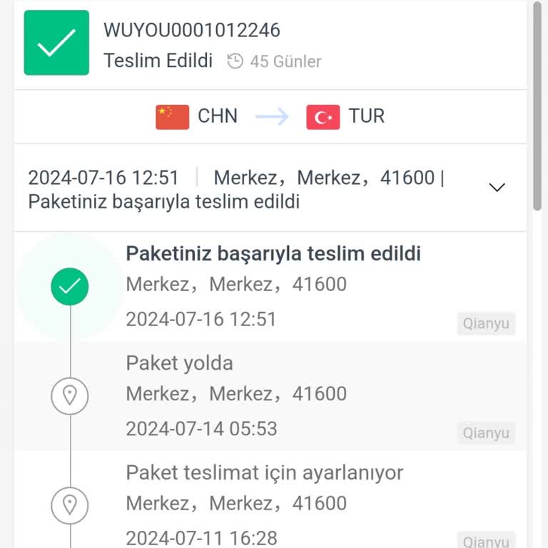Vibramturkey.com Ürün Teslim Edildi Fakat Bana Ve Yaşadığım Şehirde Değil