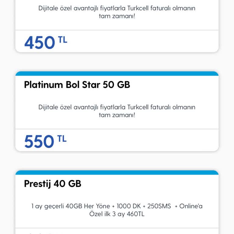 Turkcell Mobil Uygulama Üzerinden Paketi Aldırtmıyor