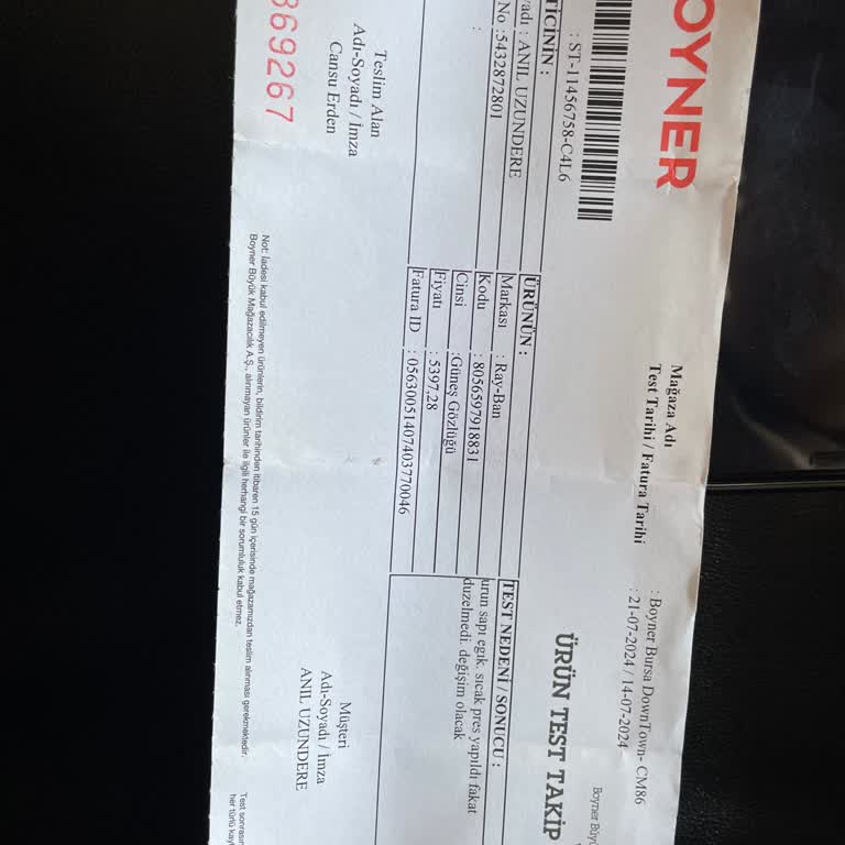 Boyner Üretim Hatası Olan Rayban Wayfarer Reverse Modelini Satıyor