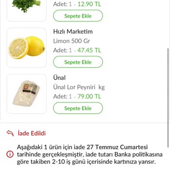 Carrefour SA 2023 Yılına Ait Ürün Satışı