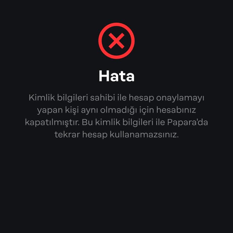 Papara Para İade Ve Hesap Kapatılması Sorunu