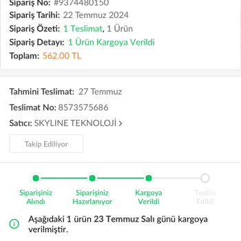 Trendyol Malımı Teslim Etmiyor, Paramı Da Geri Vermiyor