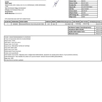 A101 Kolluk Eksik Parça Gönderdi.