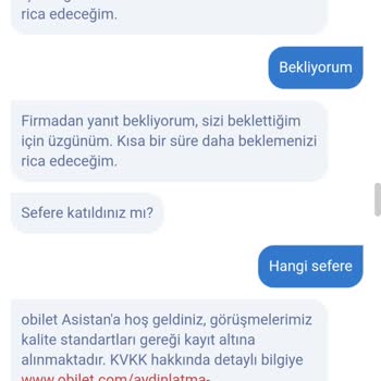 Obilet Şikayet Temsilciye Ulaşmak Mümkün Değil