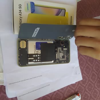 Samsung A34 Markalı Telefon Servis Hatası