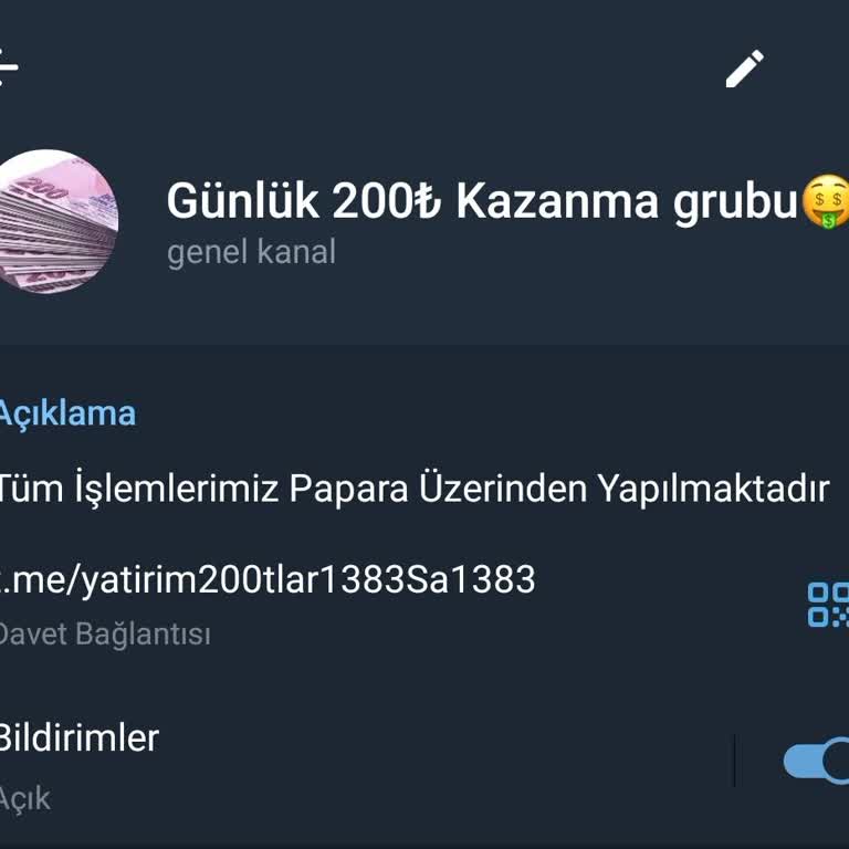 Telegram Para Kazanma Grubu
