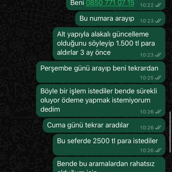 D-Smart Müşteri Hizmetleri Ve Sürekli Para Talepleri