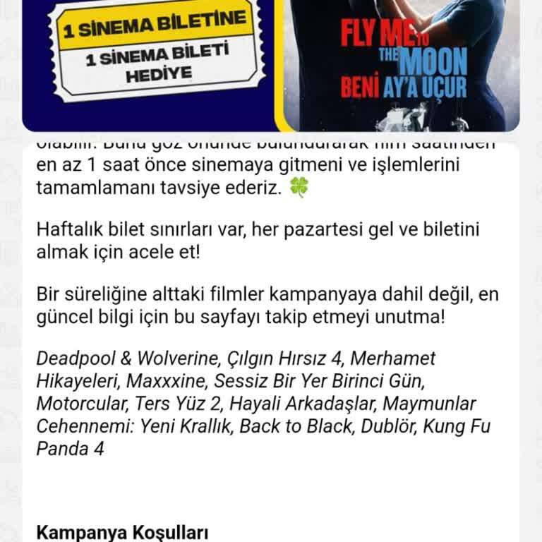 Turkcell Gnç Sinema Kampanyasında Film Kısıtlaması Sorunu