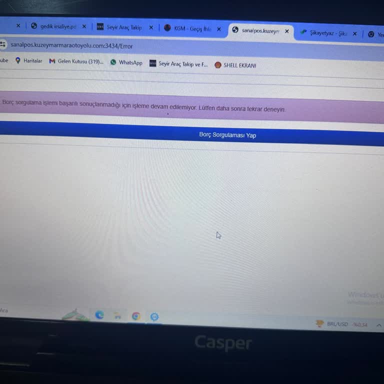 Kuzey Marmara Otoyolu Kmo Ve Avrupa Otoyolu Ödeme Hatası