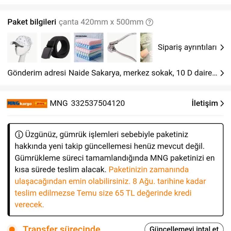 Temu Gümrükte Ki Ürünler