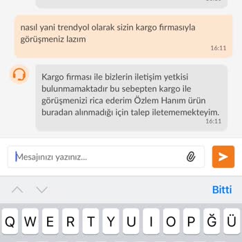Trendyol Aracılığıyla Aldığım Ürünün Kaybolması