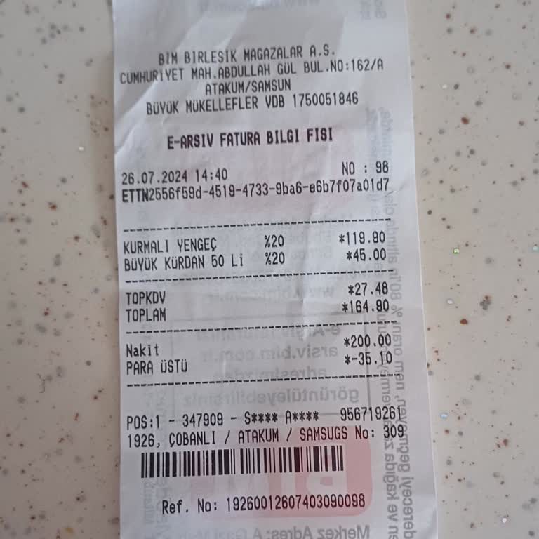 BİM Mağazasında Ödeme Yapmama Rağmen İade İçin Zorlandım