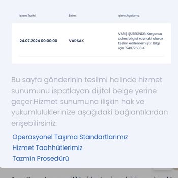 Antalya Varsak Aras Kargo Eziyeti