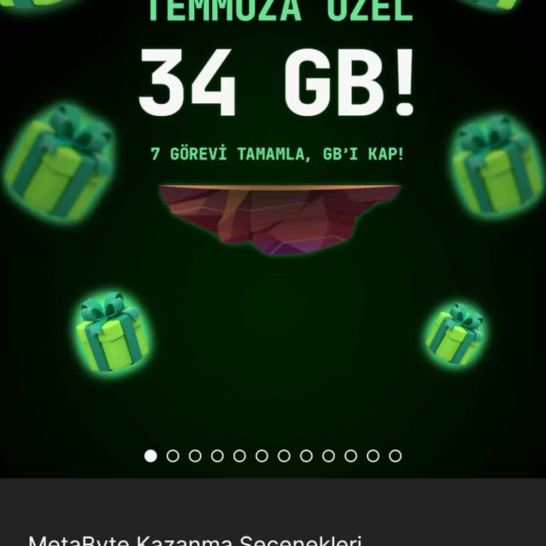 Kim GB İster Uygulamasında Yüklenmeyen 1 GB İnternet Sorunu