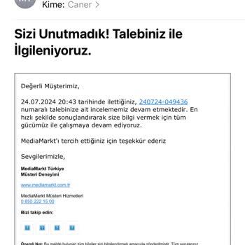 Media Markt'tan Aldığım Klimanın İadesinde Yaşadığım Sorunlar