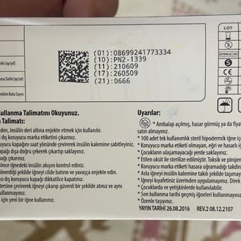 İyon Sağlık Medikal İnsülin İğne Uçlarında Eksiklik Sorunu!