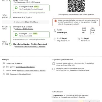 FlixBus Türkiye Bagajın Kayıp Bana Ulaşın