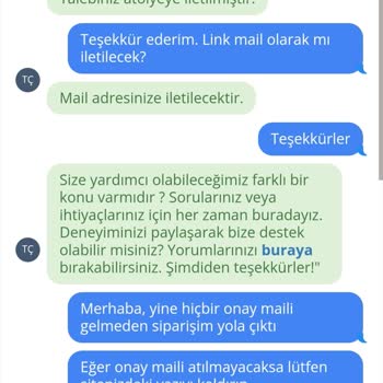 Taze Çiçek (tazecicek.com) Onay Maili Yok, Siparişin Alakası Yok